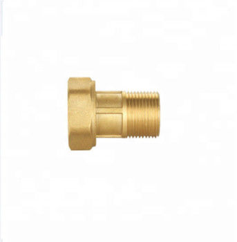 DN 20 Bronze or Brass Water Meter Couplings Connectors for Meters