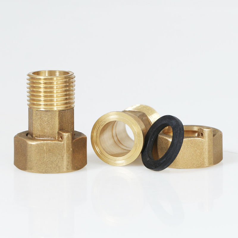 OEM Brass or Bronze Water Meter Couplings Connectors for Water Meters
