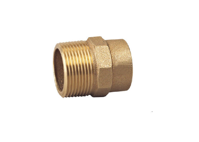 Polishing Surface Brass Bronze Casting Brass Bronze Pipe Fittings 1/4