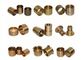 Cylindrical Bronze Bushings And Bearings , Lubricated Bronze Sleeve Bearings ISO9001