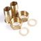 Eco Friendly Water Meter Coupling With Lead Free Bronze or Brass Material