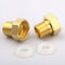 Customized Lead Free Brass Nuts and Liners for Water Meter or Gas Meter