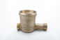 High Output Water Meter Fittings Bronze Body DN15 - DN50 Water Usage Meter