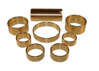 Casting Bushings And Bearings , Customized CNC Machining Bronze Sleeve Bushings