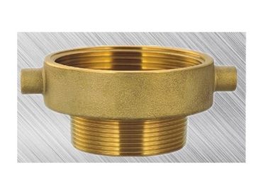 Brass Fire Fighting Hose Couplings 1-1/2 Inches and 2-1/2 Inches Straight Type Coupling