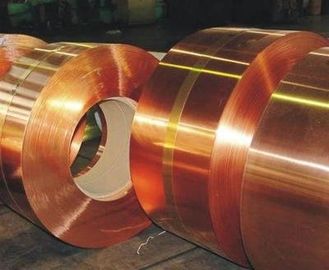 High Strength Copper Alloy Strip , Copper Nickel Silicon Strips C70250 C7025