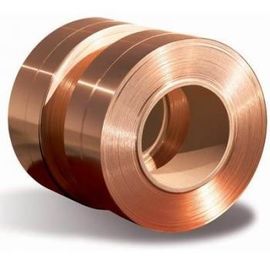 High Strength Copper Alloy Strip , Copper Nickel Silicon Strips C70250 C7025