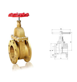 High Pressure Lead Free gate Valve Manual Water Shut Off Valve WRAS Certificate DN15