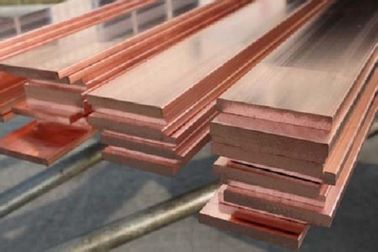 Extruded Copper Bus Bar TU2 C10200 C1020 Cu-OF 2-60mm Electric Copper Flat Bar