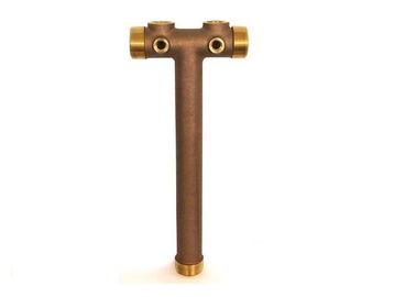 Gravity  Brass Bronze Casting Parts High Power Custom Bronze Casting Eco Friendly