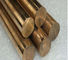 C95800 Copper Alloy Aluminum Bronze Rod , Continuous Casting Aluminum Bronze Round Bar